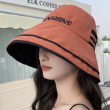 Fashion Vinyl Sun Protection Korean Sun Protection Sun Hat