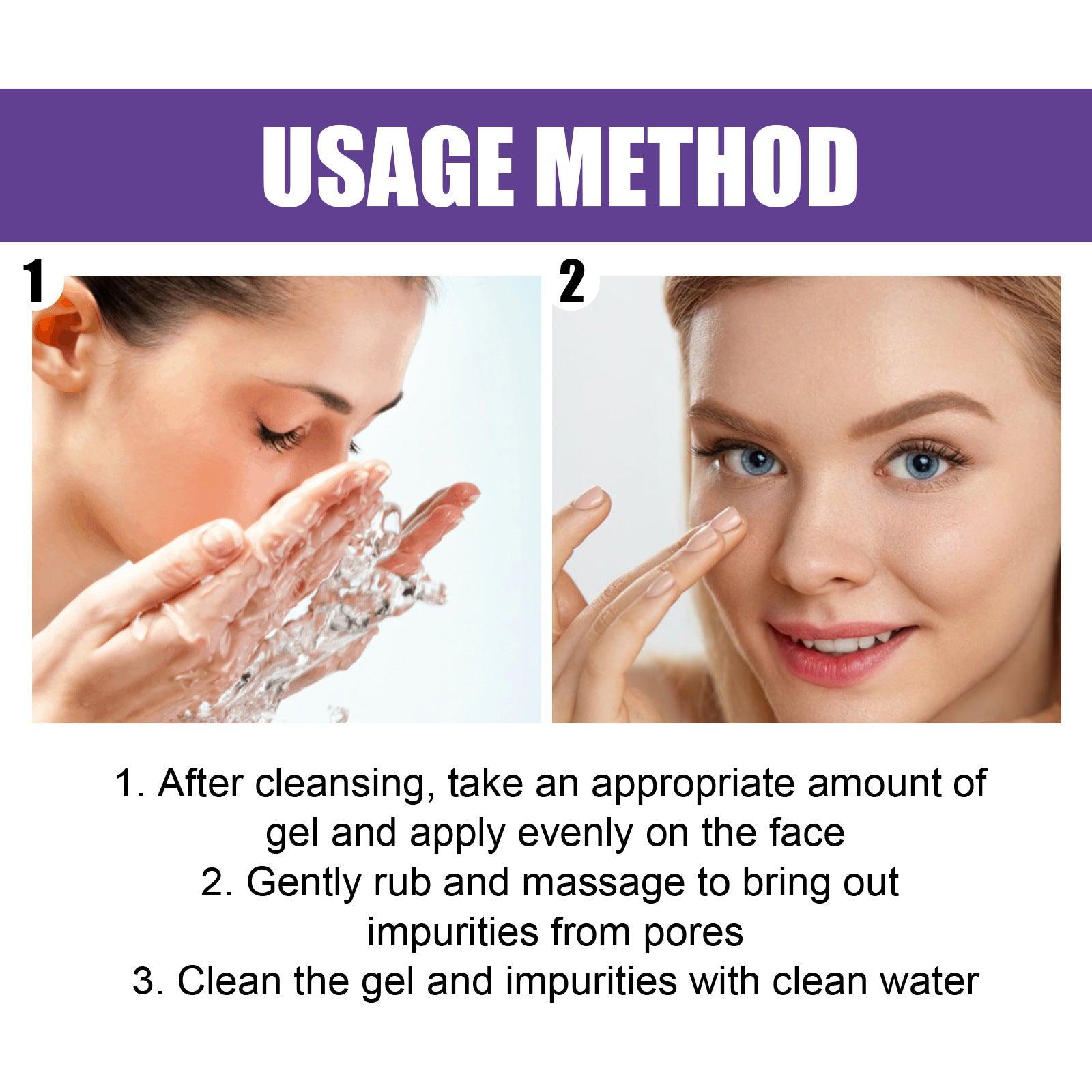 Clear Clean Ice Crystal Gel Whitening Skin Gel