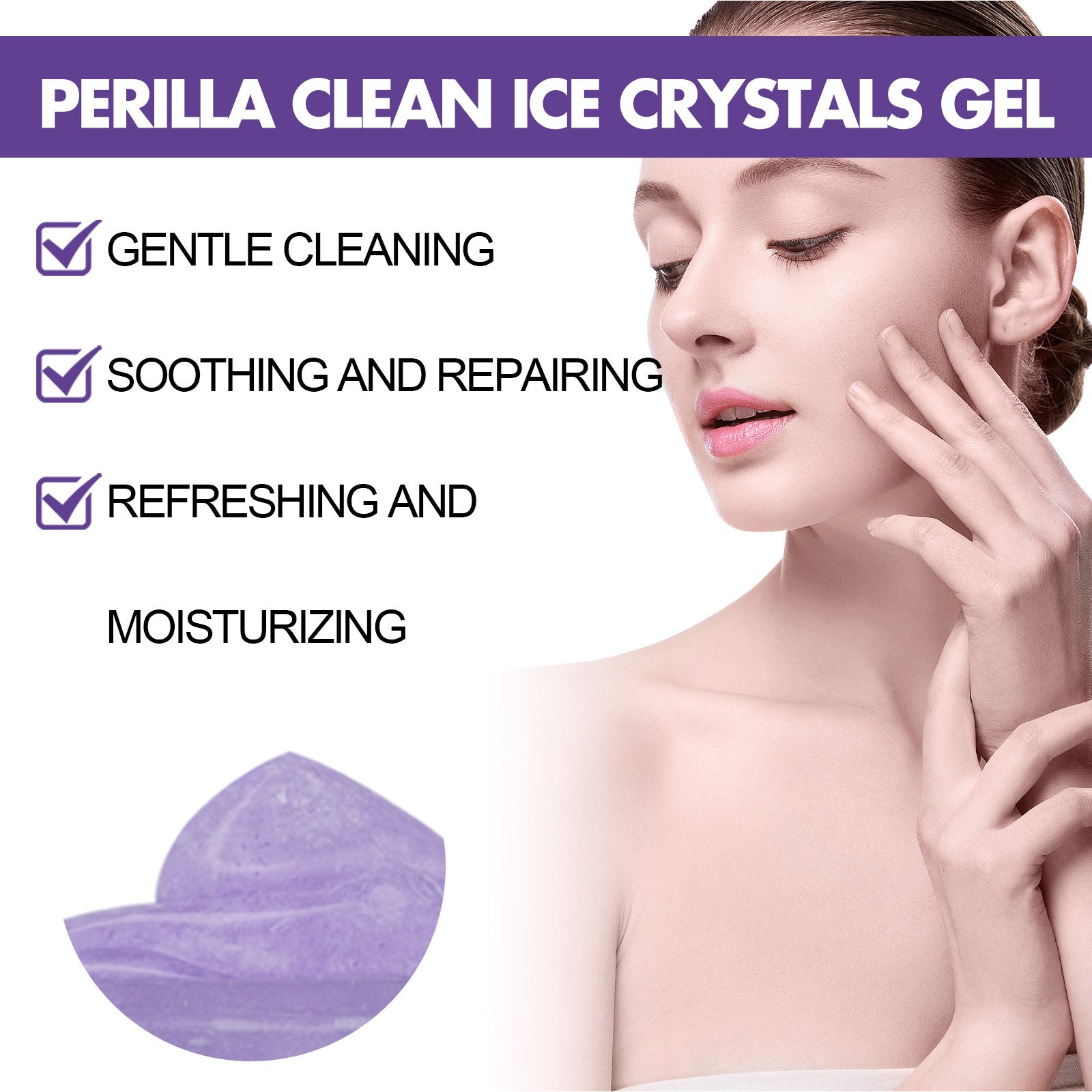 Clear Clean Ice Crystal Gel Whitening Skin Gel