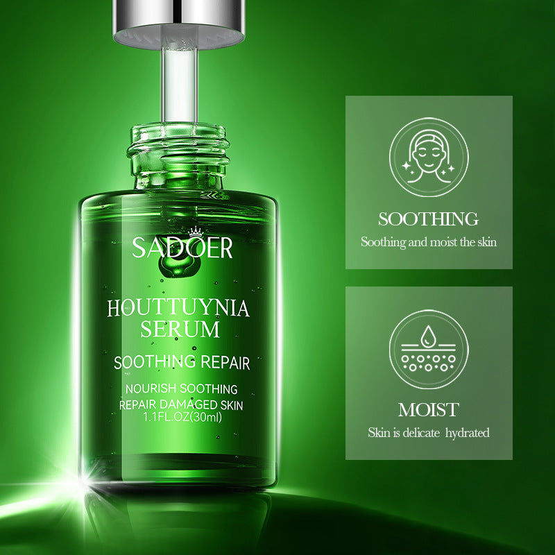 Houttuynia Cordata Soothing Repair Essence Hydrating And Skin Rejuvenating Stock Solution